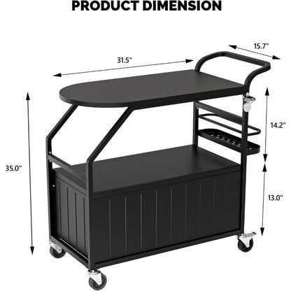 Patio Cooler with Table