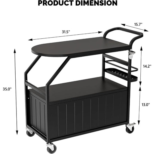 Patio Cooler with Table