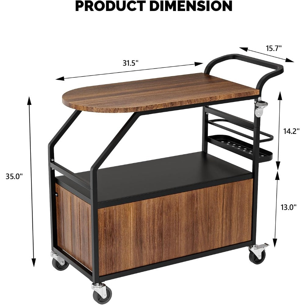 Patio Cooler with Table