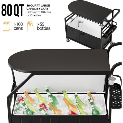 Patio Cooler with Table