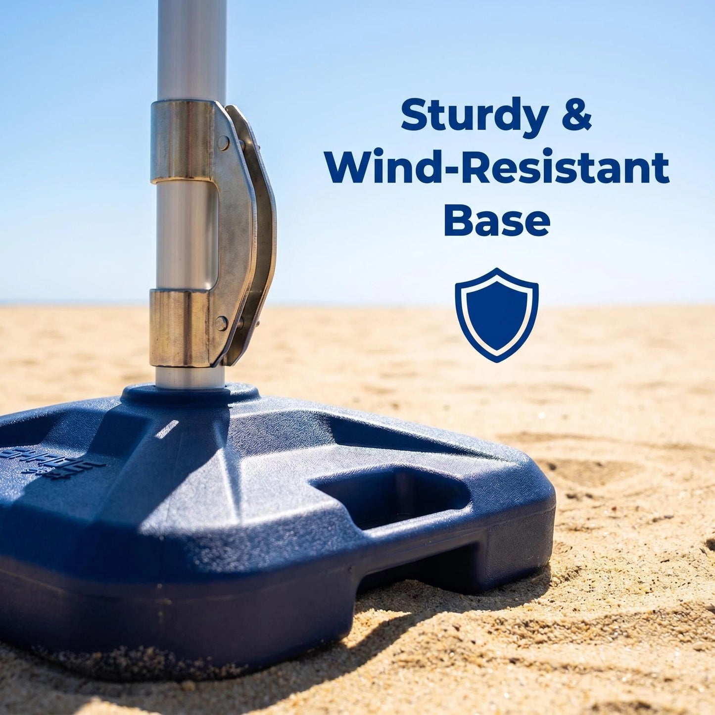 ShadeSock - Wind-Inflating, Silent Beach Shade
